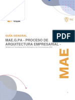 Proceso de La Arquitectura Empresarial