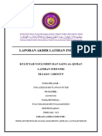 Laporan Akhir Latihan Industri Sesi Feb 2023-2