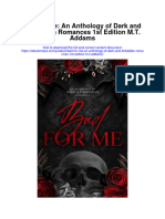 Download Bad For Me An Anthology Of Dark And Forbidden Romances 1St Edition M T Addams full chapter
