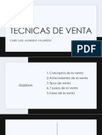 Técnicas de Venta