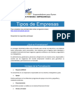 Formalización de empresas