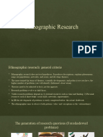 Hagutier - Ethnographic Research