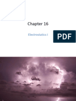 Chapter 16 Electrostatics I