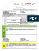 Propuesta de Planeacion Didactica, 031.