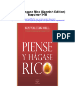 Download Piense Y Hagase Rico Spanish Edition Napoleon Hill all chapter