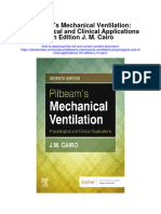 Pilbeams Mechanical Ventilation Physiological and Clinical Applications 7Th Edition J M Cairo All Chapter