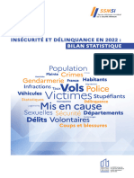 Insecurite Et Delinquance en 2022 - Bilan Statistique Complet