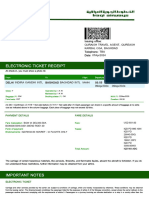 Iraqi Airways Eticket (QHTF9G) - ALI