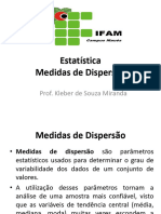 Estatística - Medidas de Dispersão - 092609