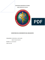 Informe Monitoreo Del Crecimiento Del Adolescente Lic. Encarnación..1