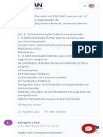 Questões de Concurso Sobre Administração Direta de 2024 Gran Questões