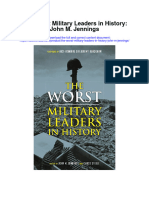 Download The Worst Military Leaders In History John M Jennings all chapter