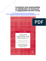 Language Investment and Employability The Uneven Distribution of Resources in The Public Employment Service Coray Full Chapter