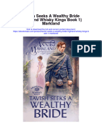 Download Tavish Seeks A Wealthy Bride Highland Whisky Kings Book 1 Markland full chapter