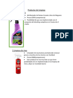 Productos de Limpieza