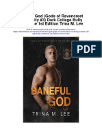 Baneful God Gods of Ravencrest University 3 Dark College Bully Romance 1St Edition Trina M Lee Full Chapter