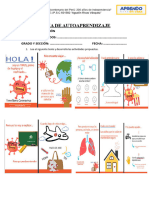 FICHA DE AUTOAPRENDIZAJE Comunicación Cuento Coronavirus