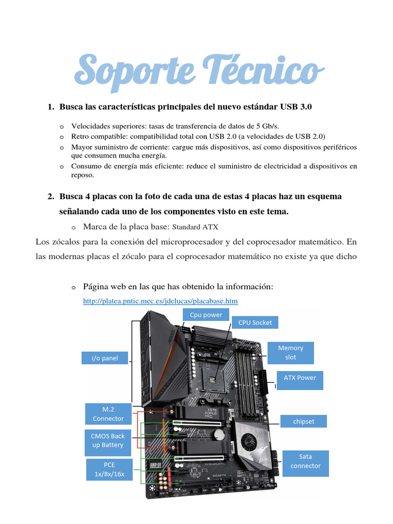 Comparativa de Placas Base y USB 3.0 | PDF | USB | Hardware de la ...