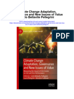 Download Climate Change Adaptation Governance And New Issues Of Value Carlo Bellavite Pellegrini full chapter