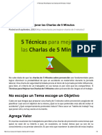 5 Técnicas Para Mejorar las Charlas de 5 Minutos _ HySLA