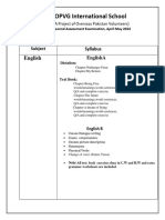 G8 Syllables of 2nd Assessment 2024