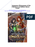 Download Barbarian Conqueror Princesses Of The Ironbound Book 6 1St Edition Aaron Crash full chapter