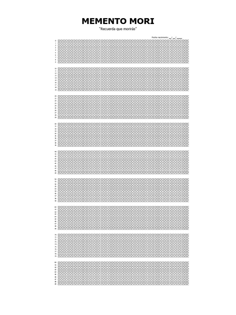calendario-memento-mori | PDF