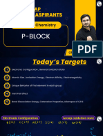 P-BLOCK - Class Notes - JEE Mindmap