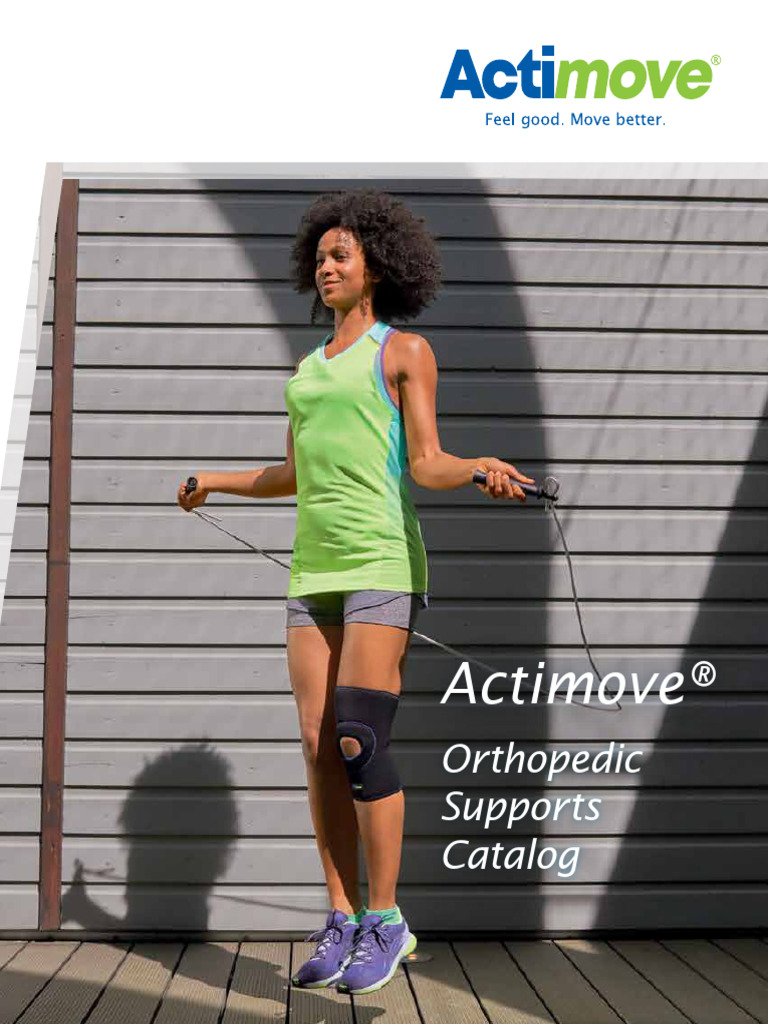 Actimove Catalog PDF Knee Pain Management