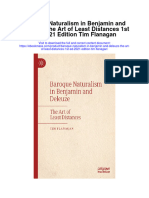 secdocument_708Download Baroque Naturalism In Benjamin And Deleuze The Art Of Least Distances 1St Ed 2021 Edition Tim Flanagan full chapter