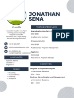 Jonathan Sena: My Profile
