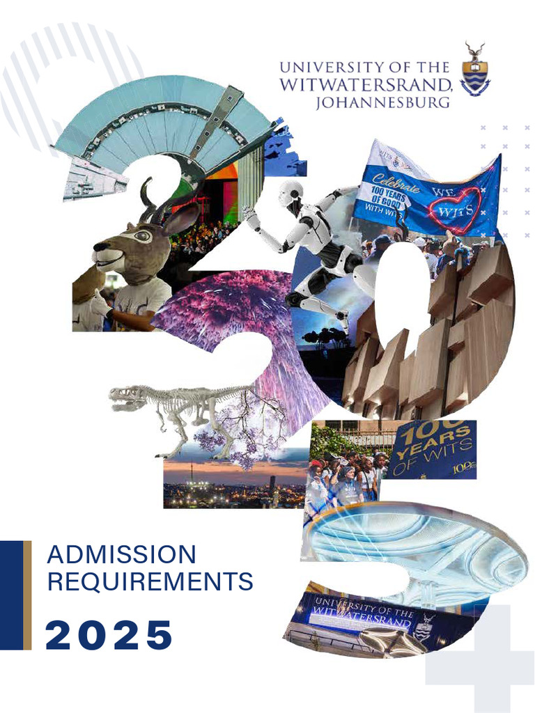 Wits University Admission Requirements 2025 | PDF | Gce Advanced Level ...
