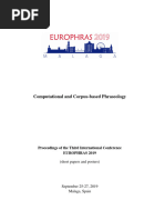 Europhras - 2019 - Livro - Computational and Corpus-Based Phraseology