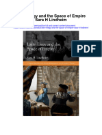 Download Latin Elegy And The Space Of Empire Sara H Lindheim full chapter