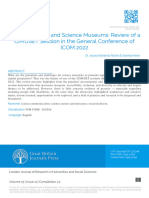 NORBERTO ROCHA _ HECK_2023)Science Capital and Science Museums Review of a CIMUSET Session in the General Conference of ICOM 2022