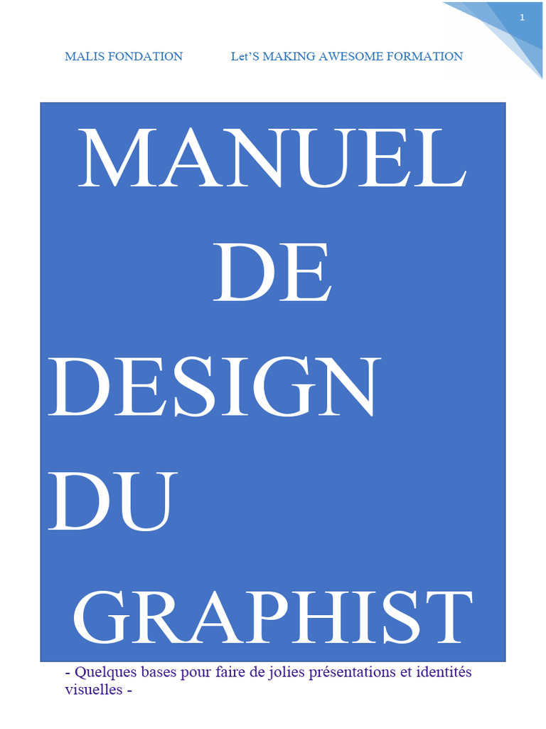 Manuel de Design Graphique Gratuit | PDF | Graphisme | Couleur