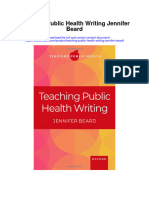 Download Teaching Public Health Writing Jennifer Beard full chapter