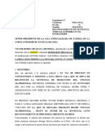 EXECUARTUR Solicitud de Reconocimiento de Sentencia Judicial Expedida Nacionalmente