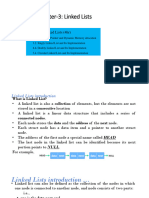 Chapter-3 Linked Lists Lecture Note by SHMDCH