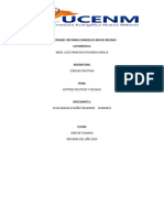 Informe de Actores Politicos y Sociales