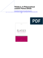 Download Platos Philebus A Philosophical Discussion Panos Dimas all chapter
