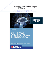 Clinical Neurology 10Th Edition Roger P Simon Full Chapter