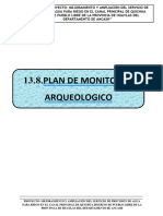 5.9 PLAN DE MONITOREO ARQUEOLOGICO - Pueblo Libre