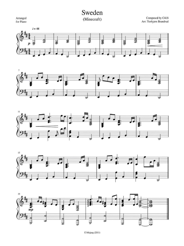 Sweden Minecraft Pdf