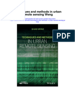 Download Techniques And Methods In Urban Remote Sensing Weng full chapter