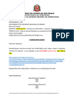 624 - Comunicado Reunio Programa Prontos Pro Mundo - Deame