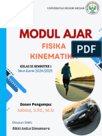 Modul Ajar Mandiri Kinematika Fase F