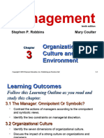 chapter 3 Management, 15e - Stephen P. Robbins & Mary Coulter & Amy Randel10erobbins_PPT03 - r