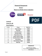 Media Sector FM Report