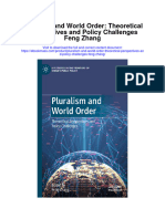 Download Pluralism And World Order Theoretical Perspectives And Policy Challenges Feng Zhang all chapter